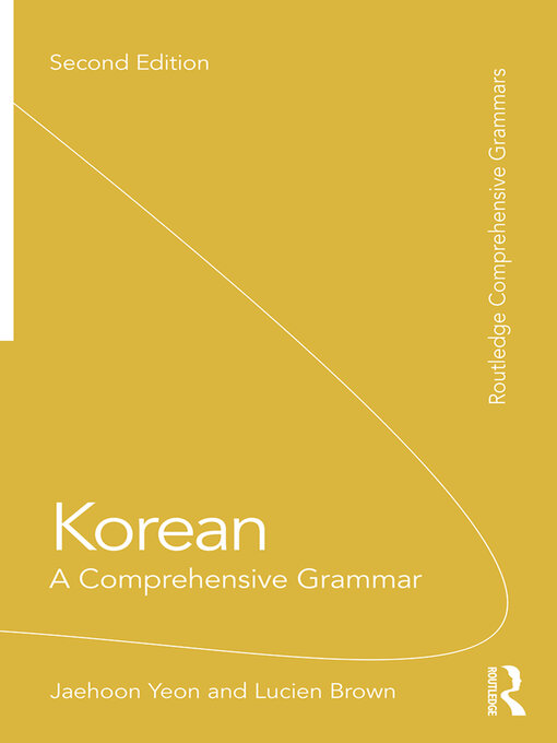 Cover image for Korean